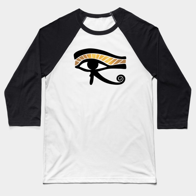 The Eye of Horus II Baseball T-Shirt by majoihart